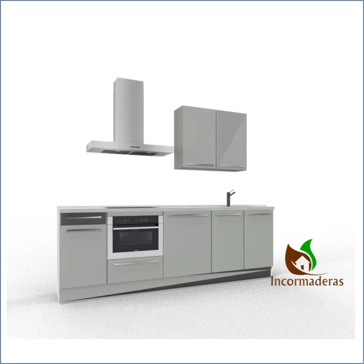 Cocina integral moderna en Bogotá