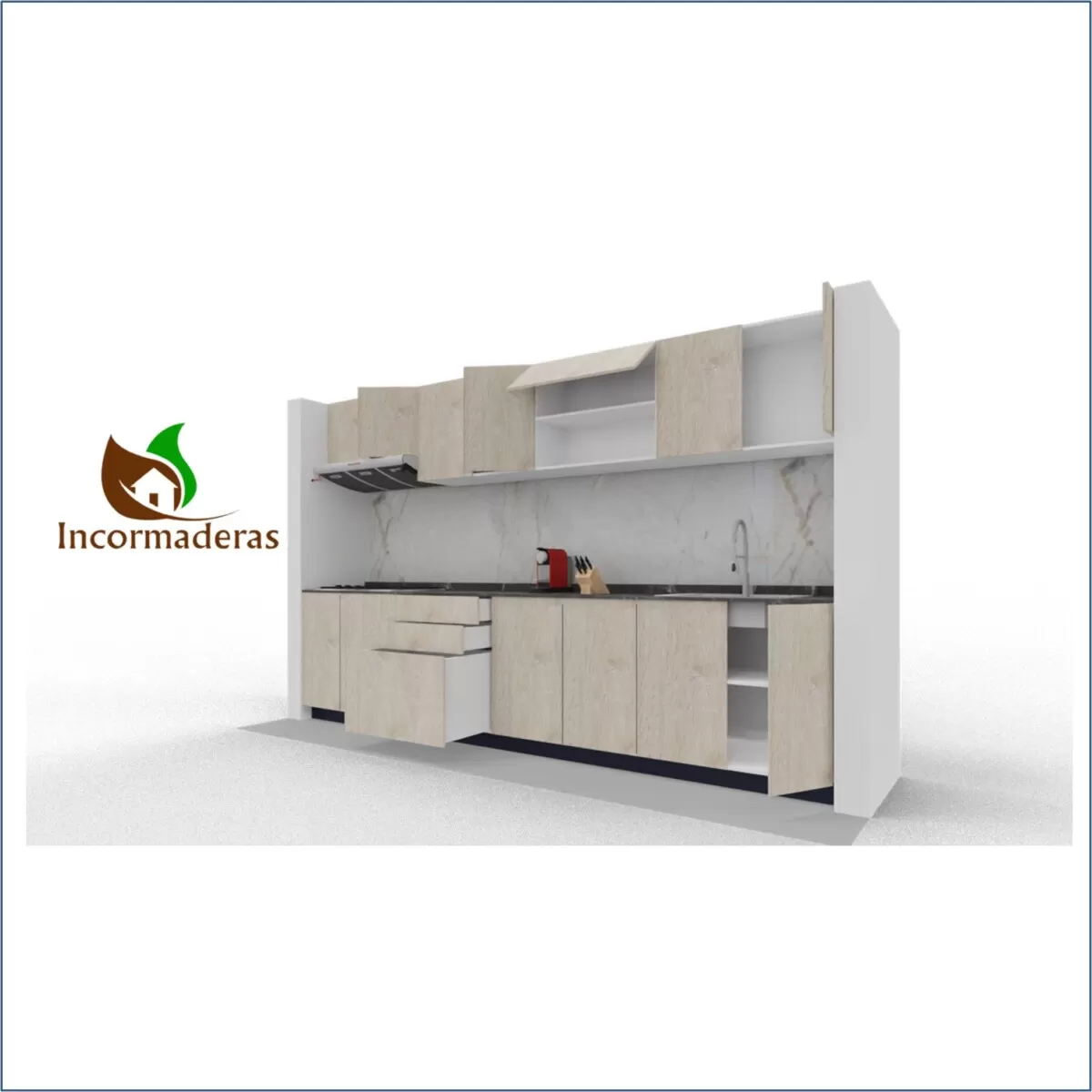 Cocinas Lineales en Bogota Diseño y Fabricacion a Medida