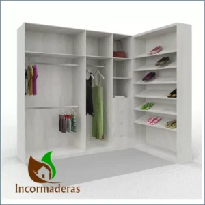 Walk in closet (vestidor) en Bogotá.01
