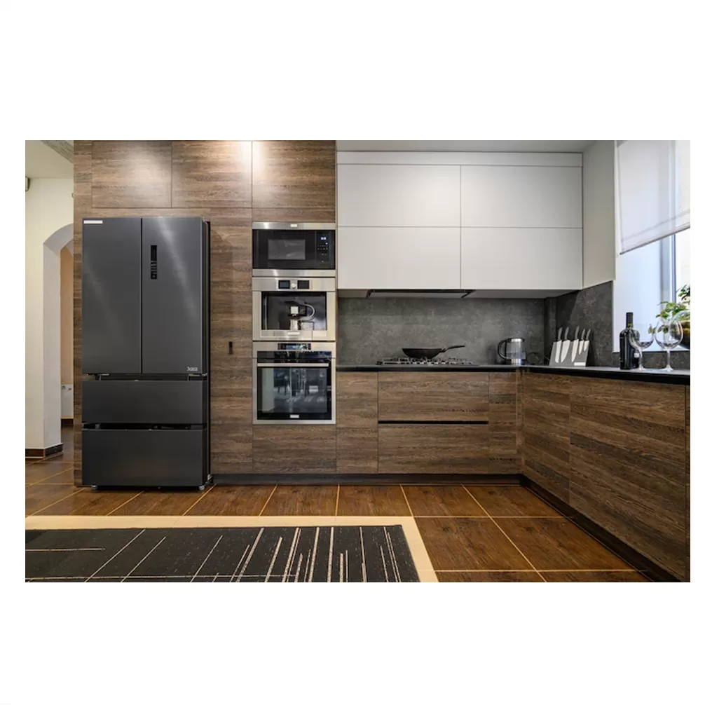 Cocina integral "Elegancia en Caramelo"
